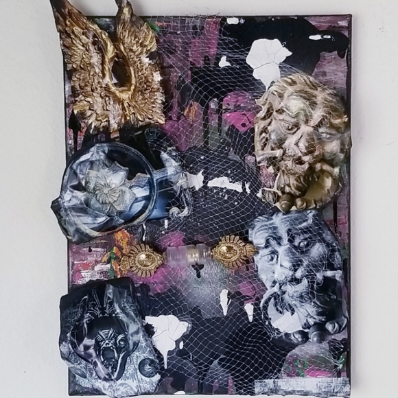 Original Acrylic and Mixed Media Painting Dream 🎨 - Picture 11 of 11